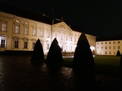 Schloss Bellevue am 08.01.2020